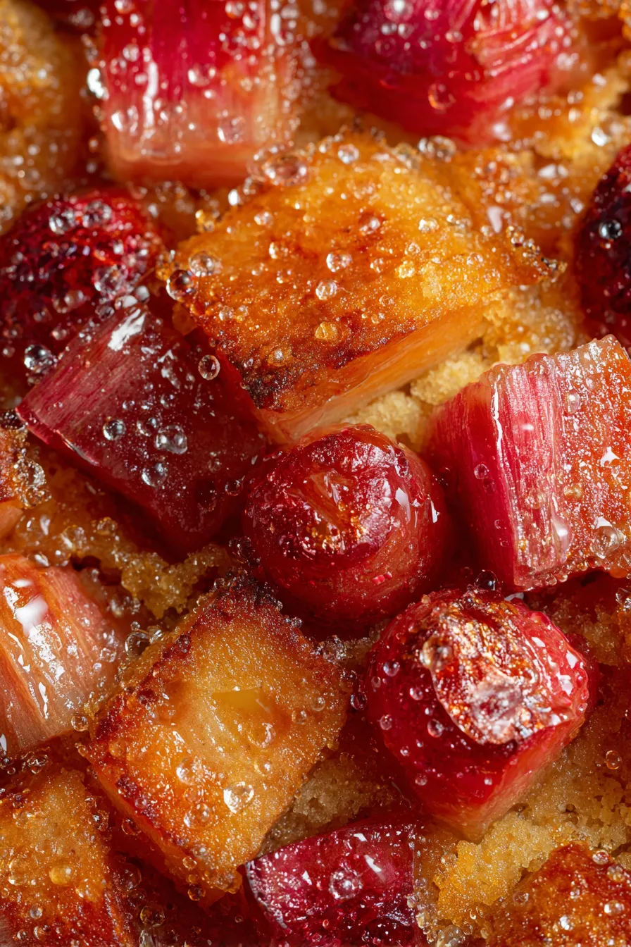 rhubarb cake ingredients