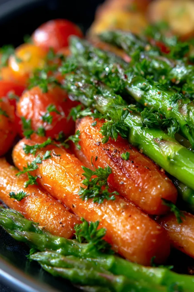 Best Roasted Asparagus & Carrots – Easy Easter Side Recipe!