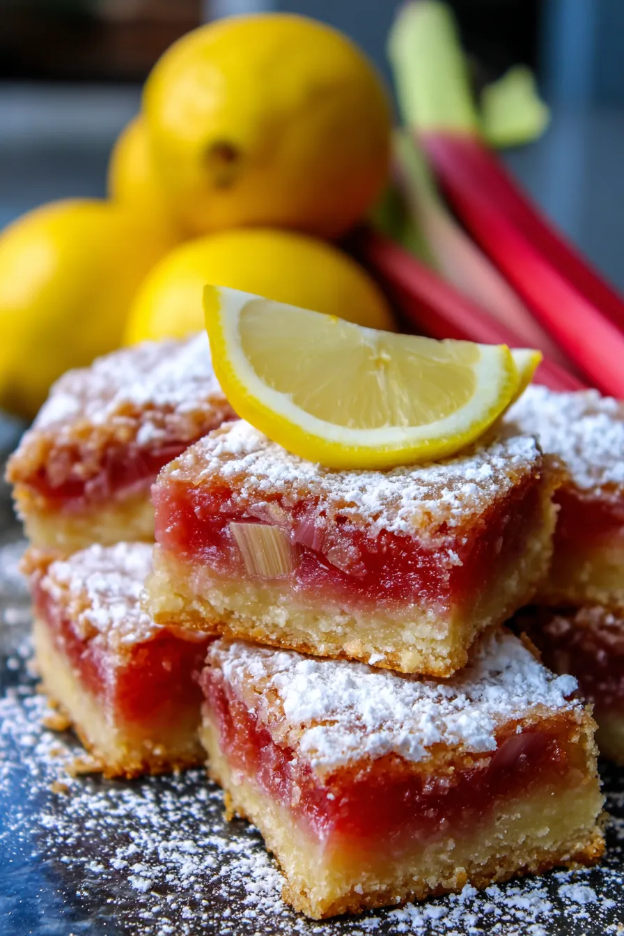 Shortbread crust bars overhead