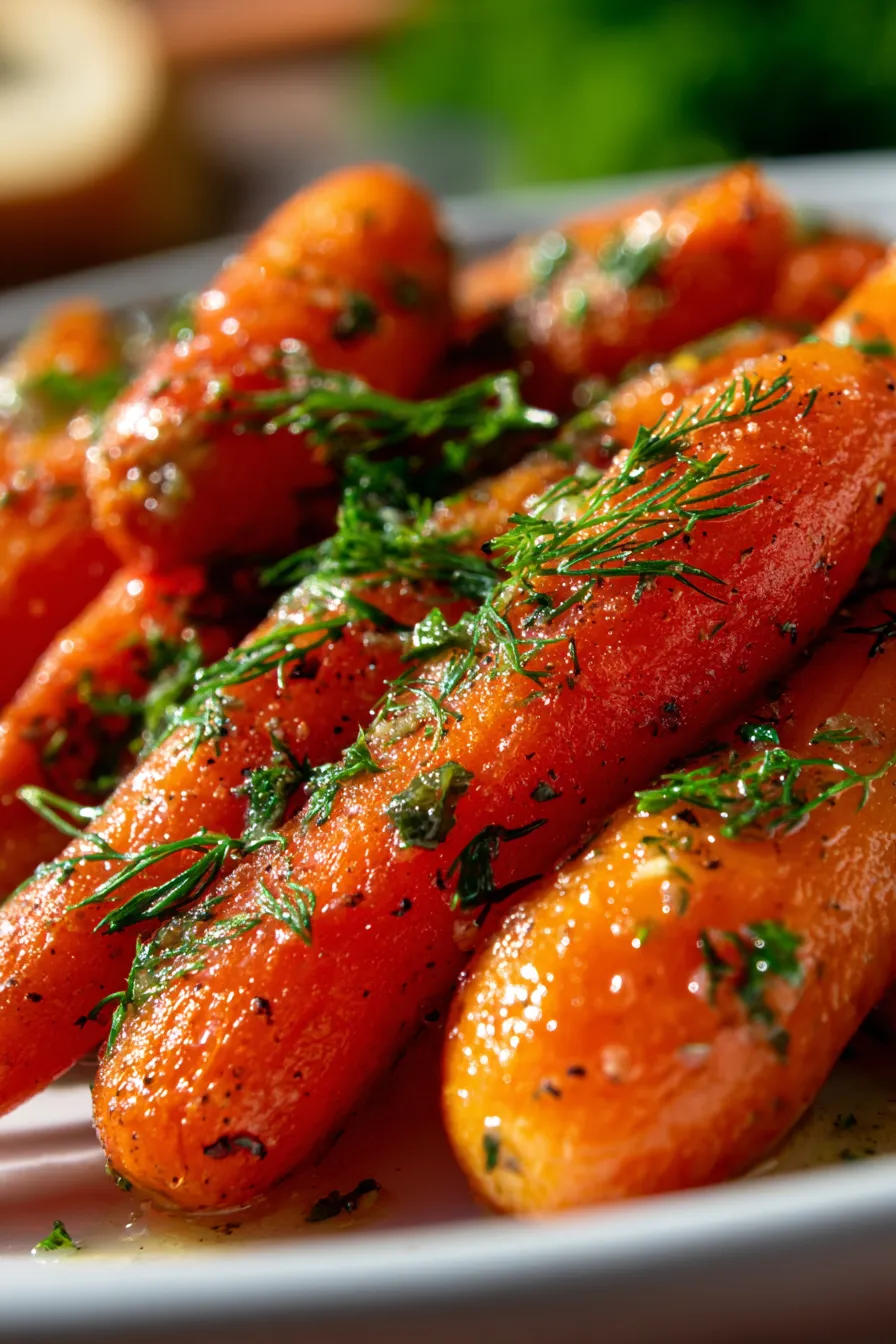 Slow Cooker Baby Carrots Recipe-serving-bowl