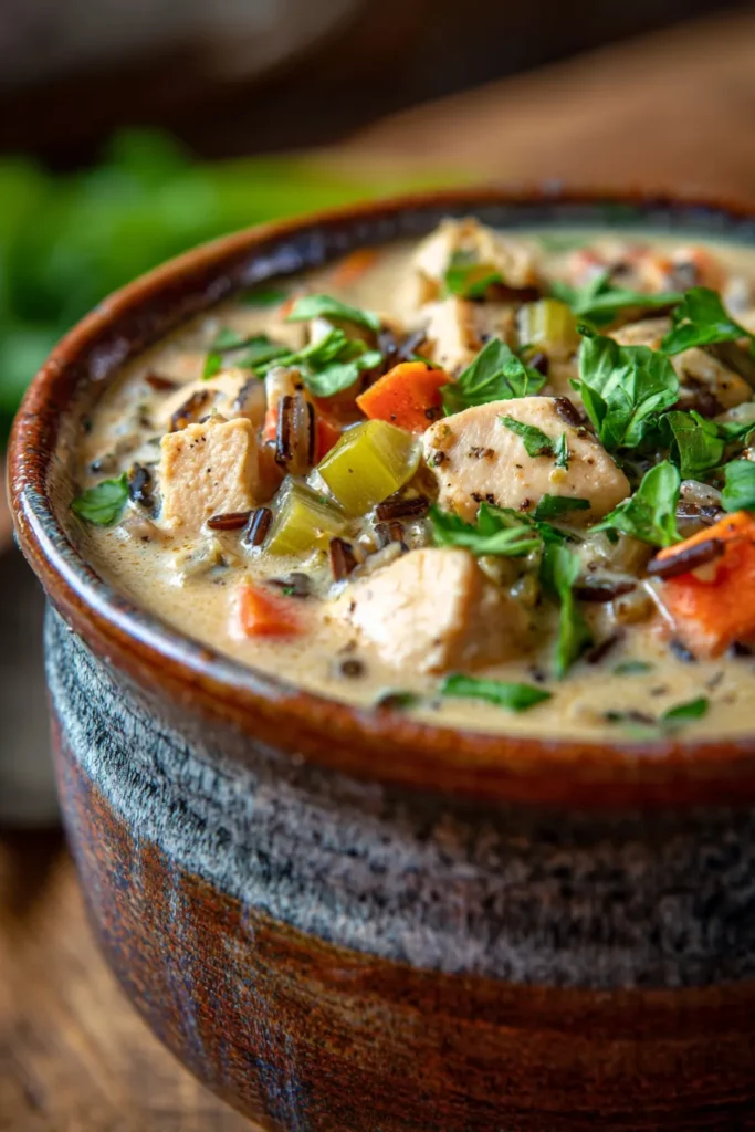 Slow Cooker Chicken & Wild Rice Soup: Ultimate Fall Comfort