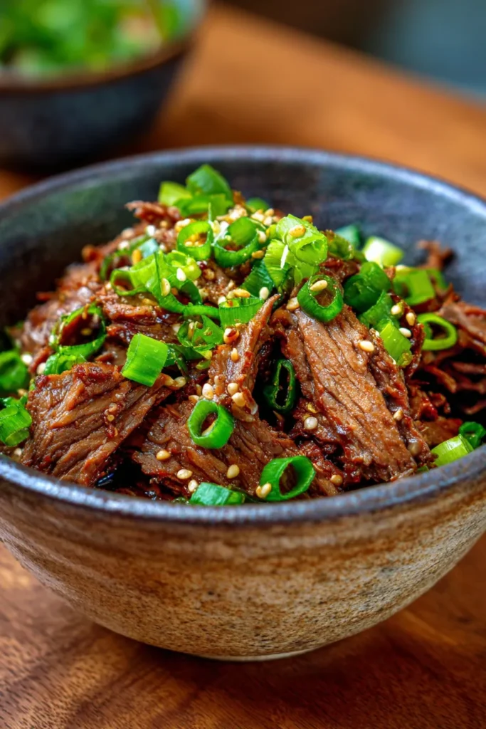 Slow Cooker Korean Beef: Easy, Tender & Flavorful Recipe