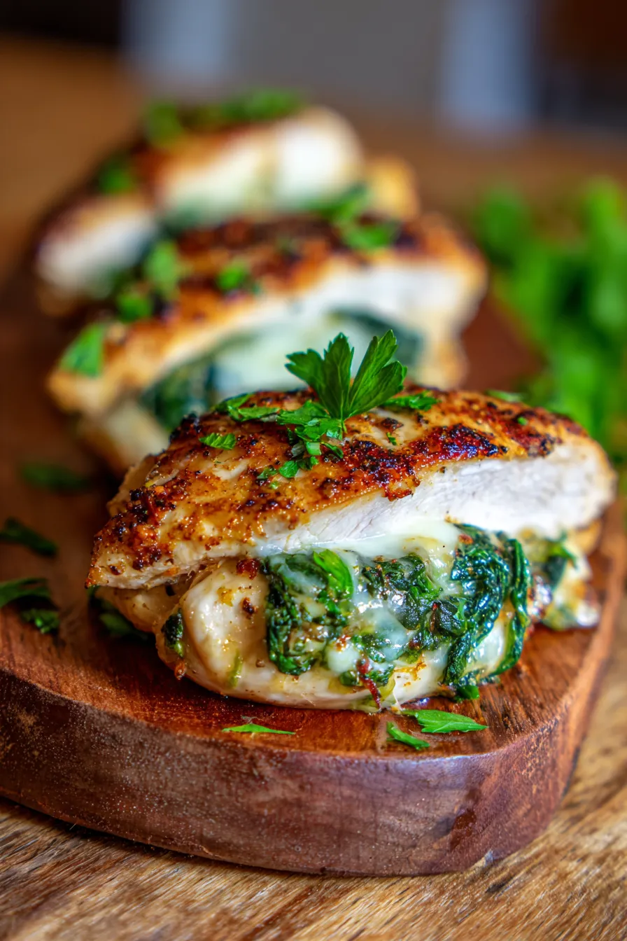 Spinach Stuffed Chicken-ingredients-preparation
