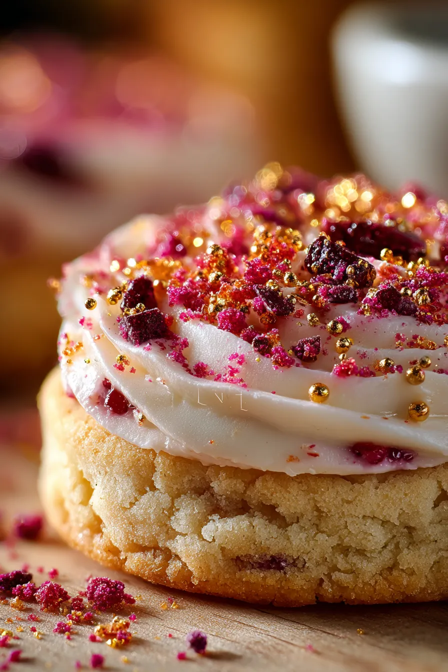 Strawberry Crunch Shortcake Cookies - ingredients - mise en place