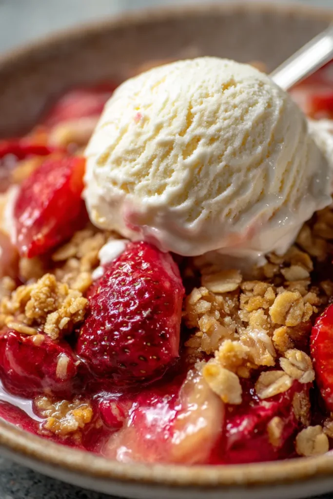 Ultimate Strawberry Rhubarb Crisp: Easy Summer Dessert