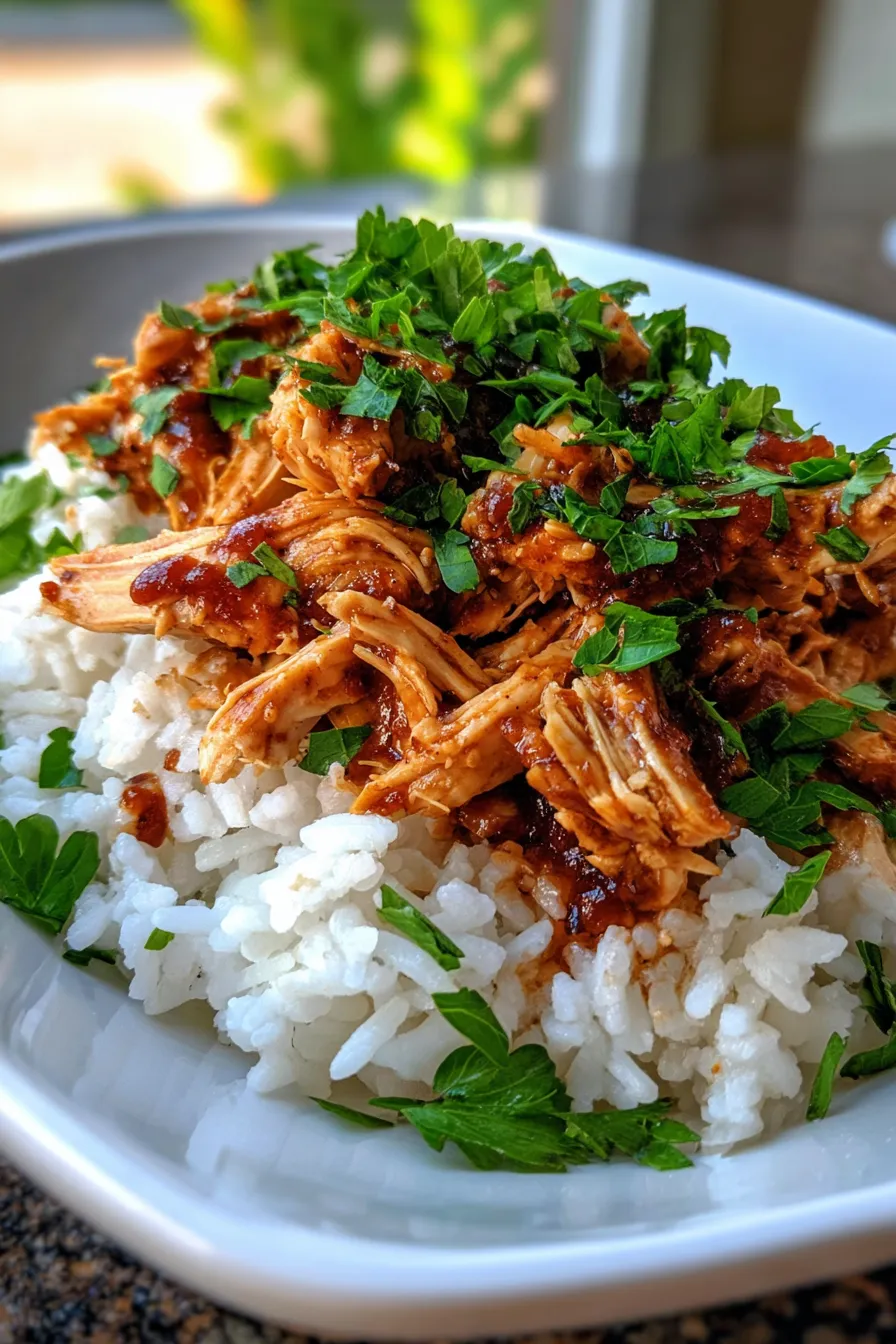 Sweet Baby Ray's Crockpot Chicken-slow-cooker-overview