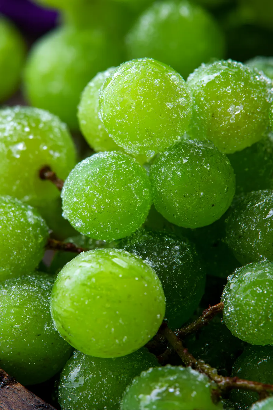 Tangy Twist Sour Patch Grapes-closeup-texture