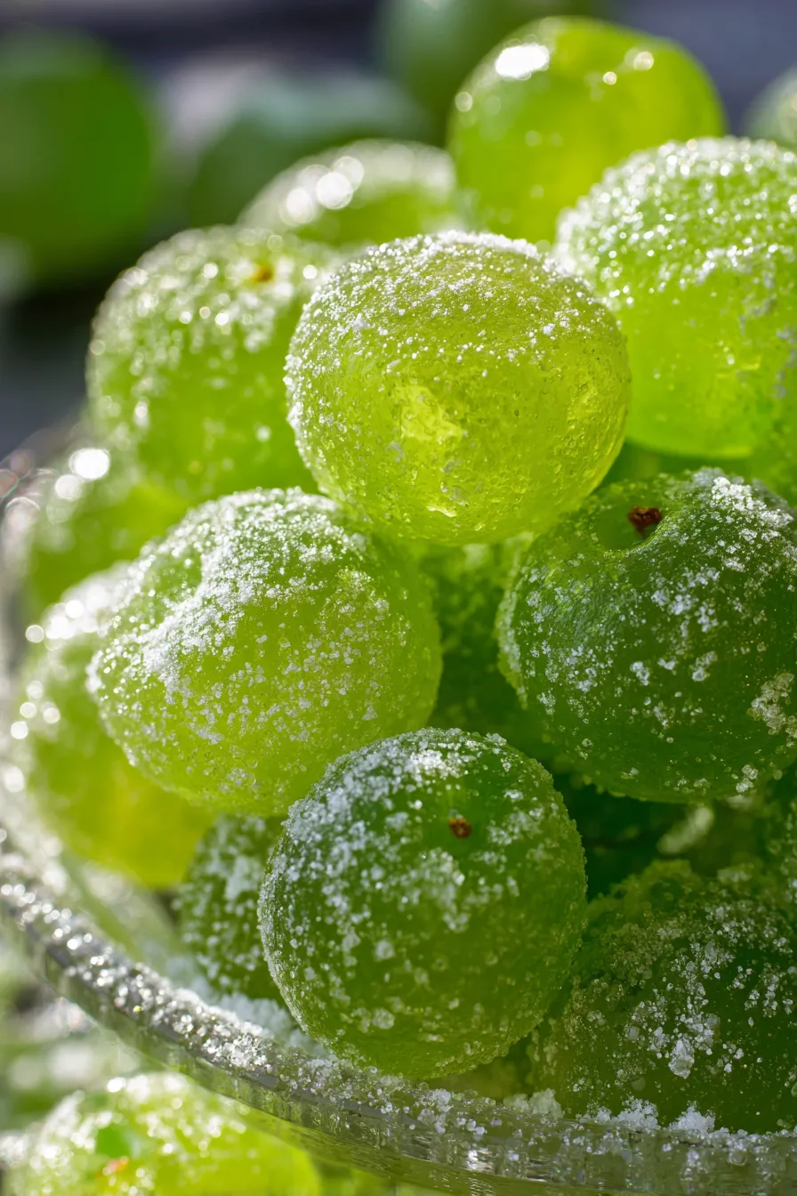 Tangy Twist Sour Patch Grapes-fresh-colorful