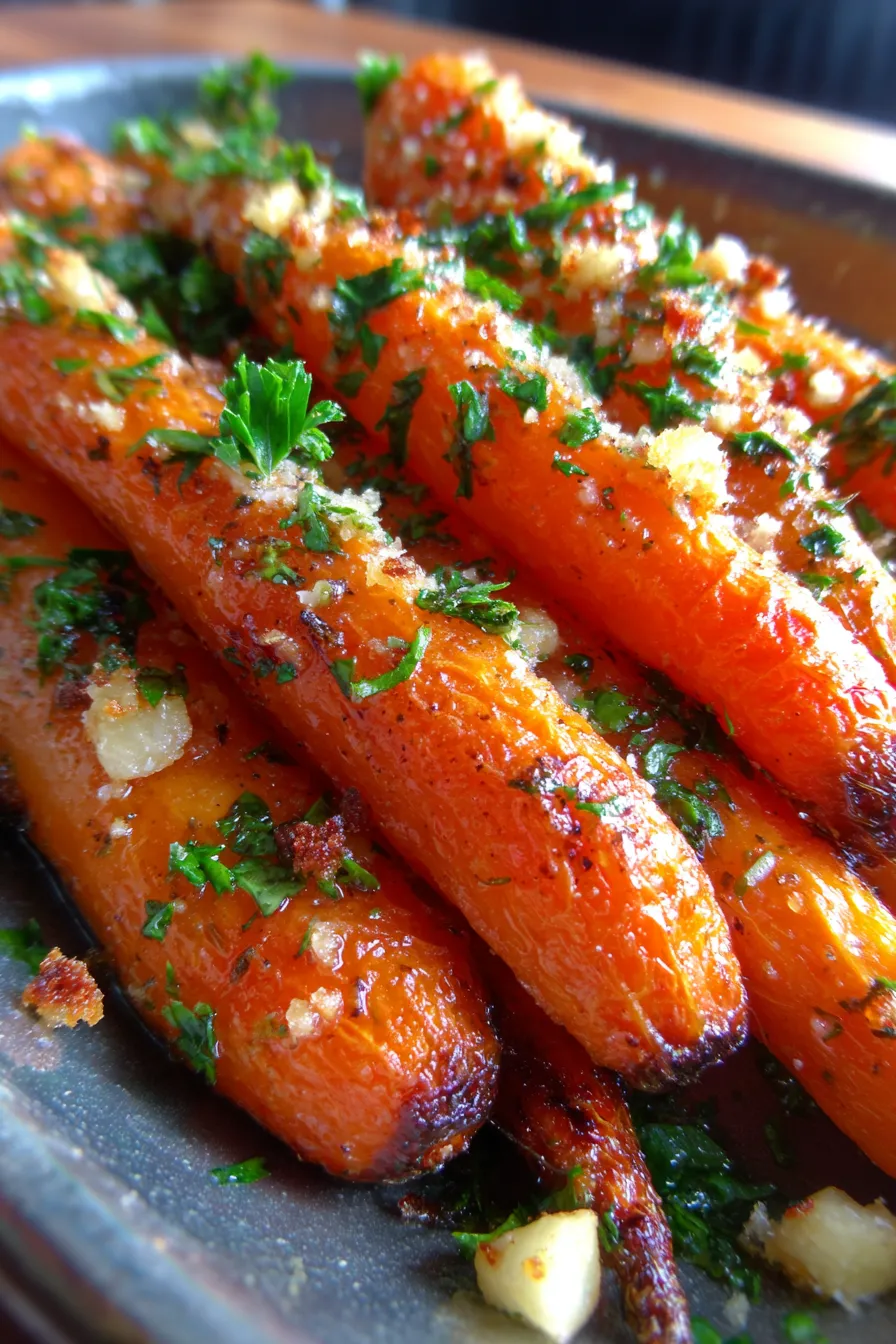 Best Ever Tasty Parmesan Carrots – Easy Roasted Side Dish!