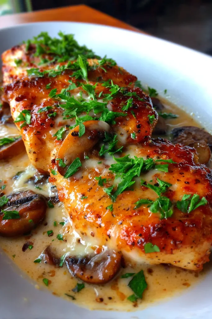 Texas Roadhouse Smothered Chicken Copycat | Easy Recipe