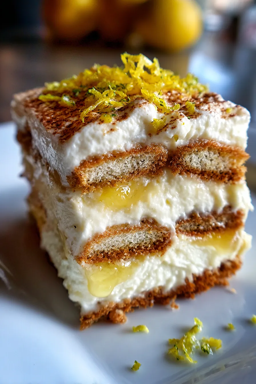 zesty no-bake dessert