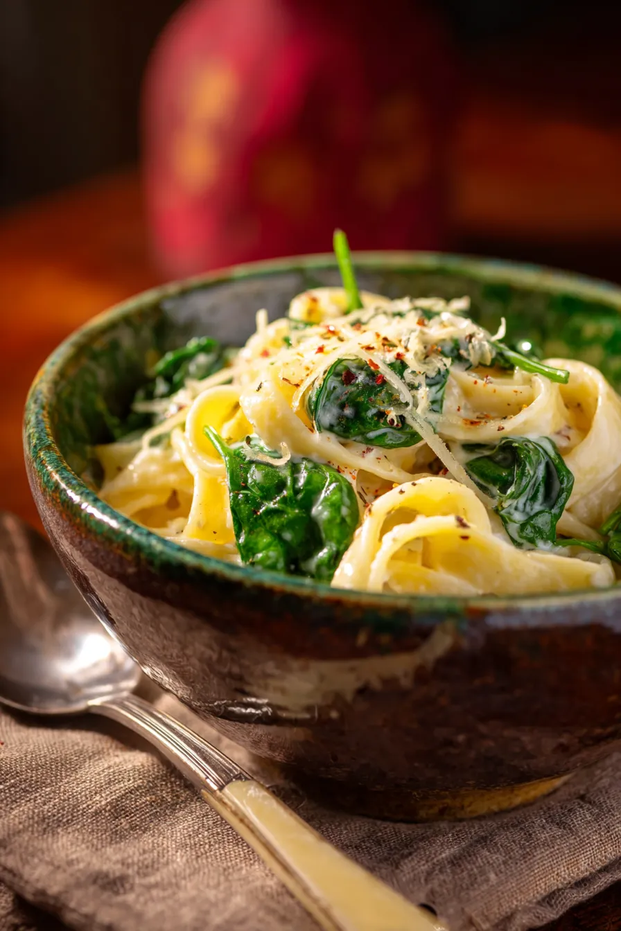 zesty ricotta pasta bowl