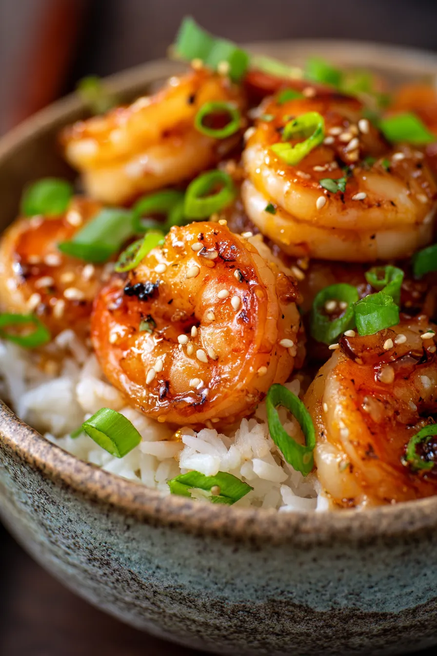 15-Minute Honey Garlic Shrimp-ingredients-prep