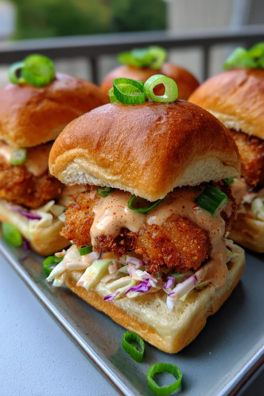 Bang Bang Chicken Sliders: Easy Dinner & Crowd-Pleaser!