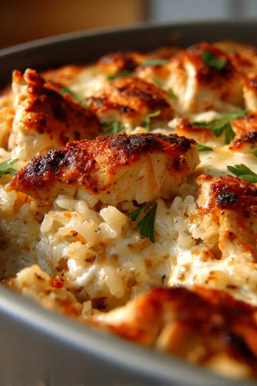 Easy Chicken and Rice Casserole | Ultimate Comfort Dinner!