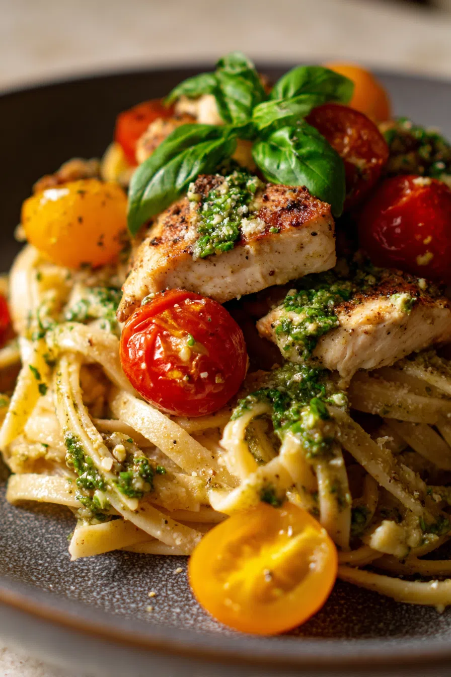 Chicken Pesto Pasta