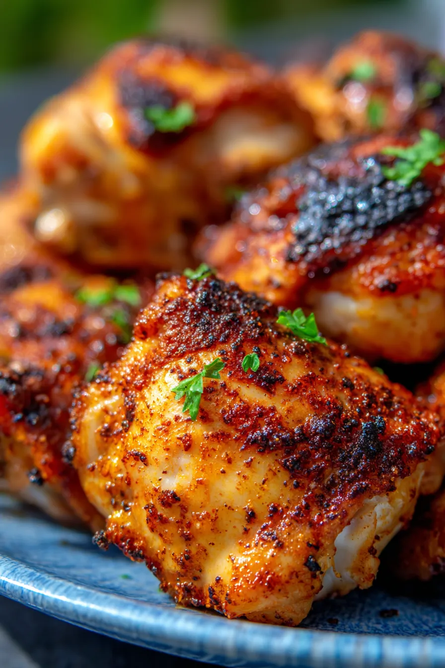 Chicken Thighs - marinade - prep