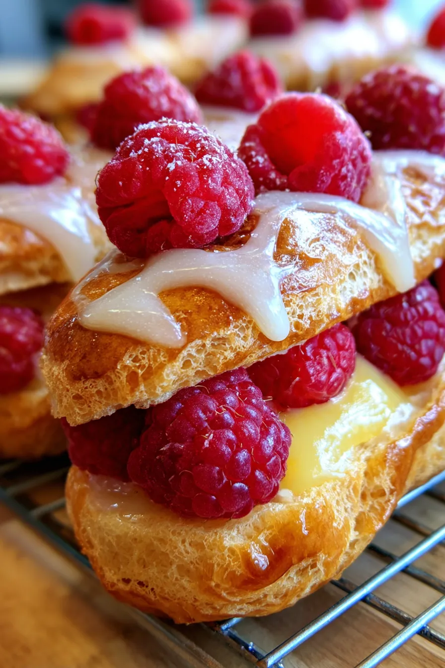 Choux pastry-texture-close-up
