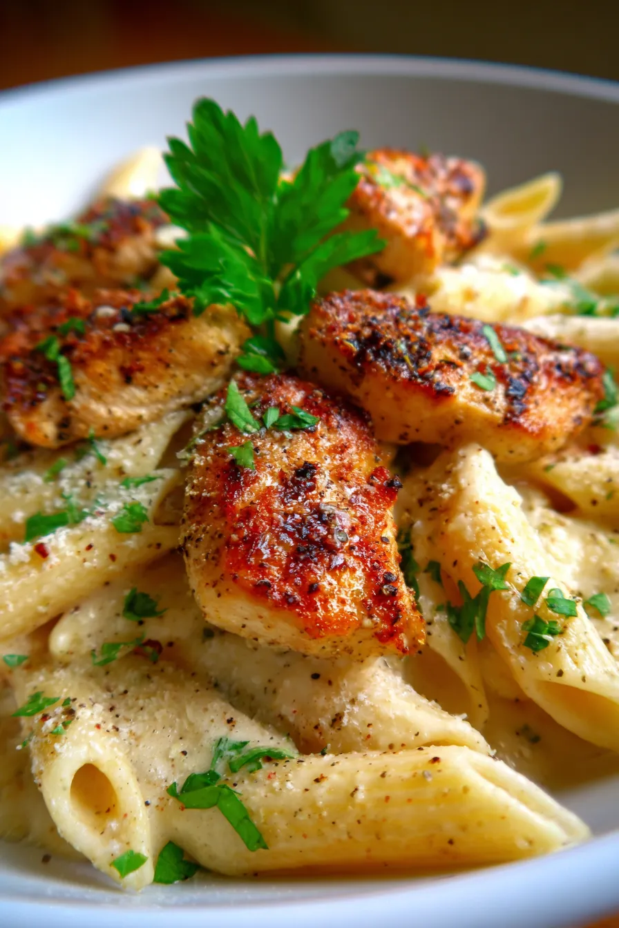 Creamy Garlic Butter Chicken Pasta | 20-Min One-Pot Dinner