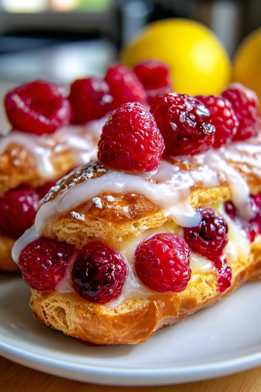Dessert-platter-lemon-raspberry