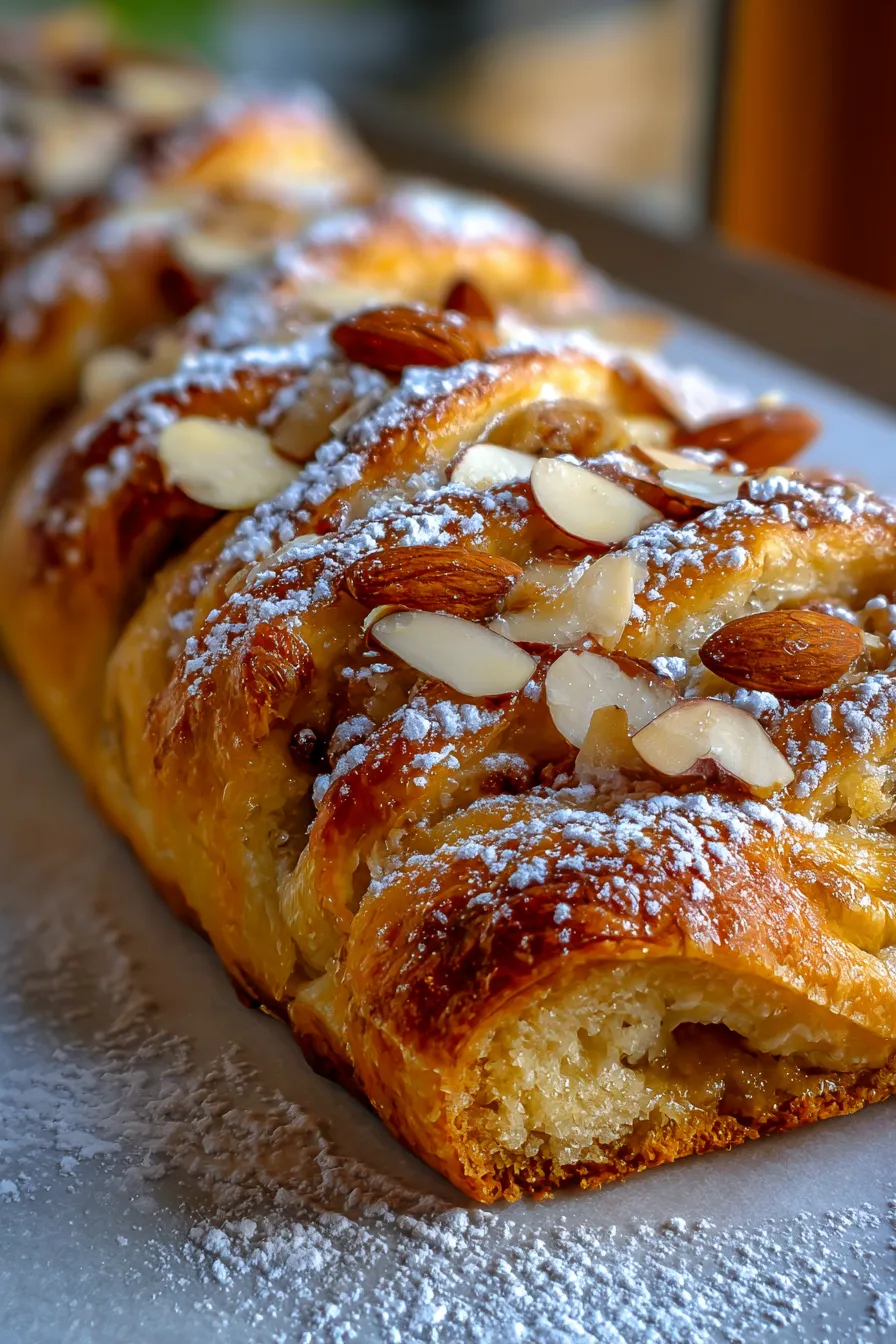 Easy Almond Kringle dough - rising, soft texture, proofing