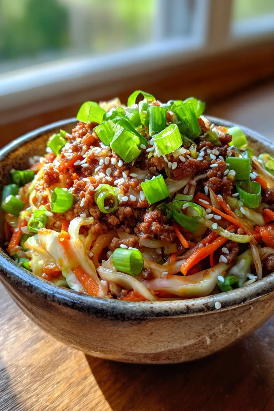 Better-Than-Takeout Egg Roll in a Bowl | Easy & Healthy Dinner