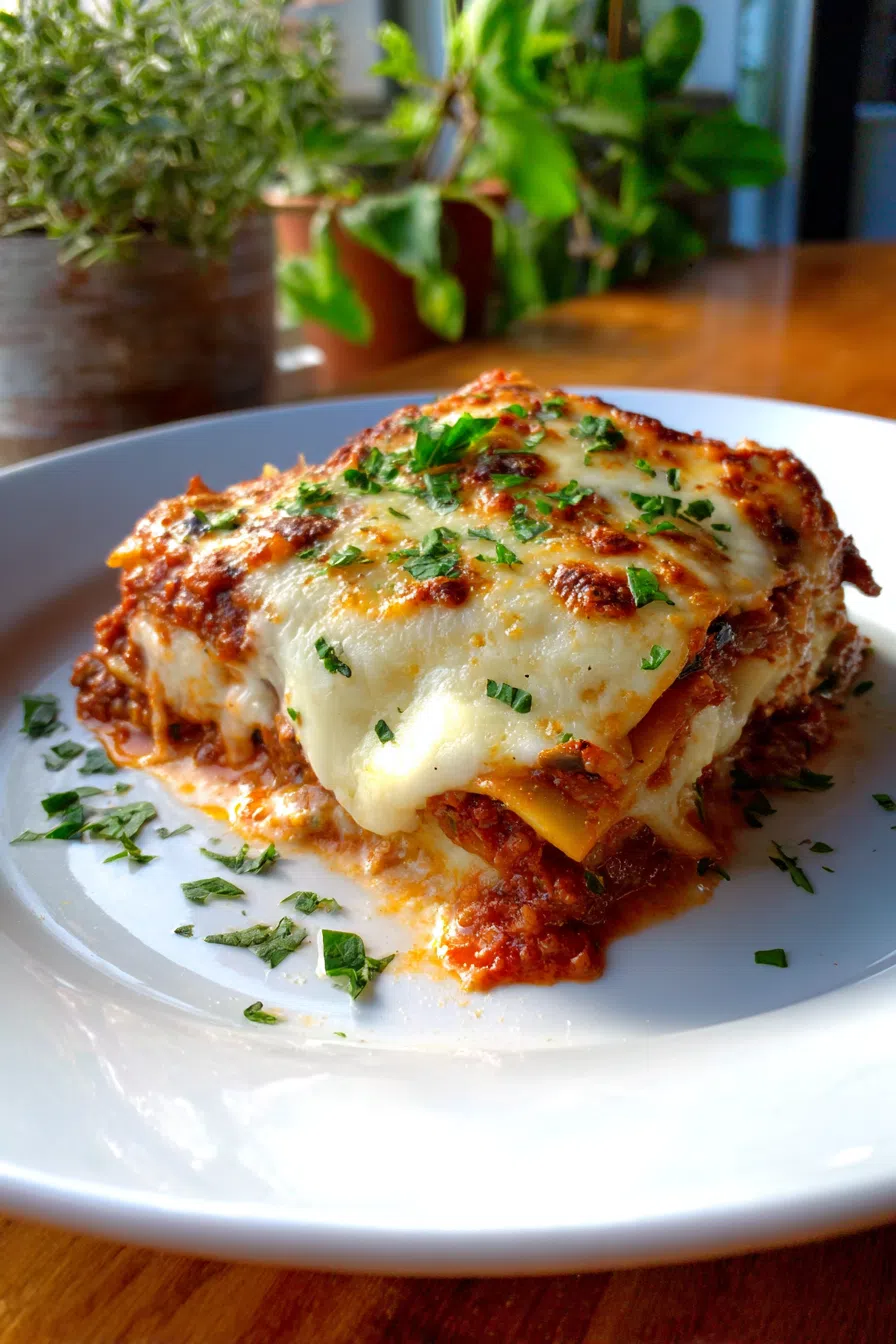 Eggplant Lasagna Healthy Comfort Food