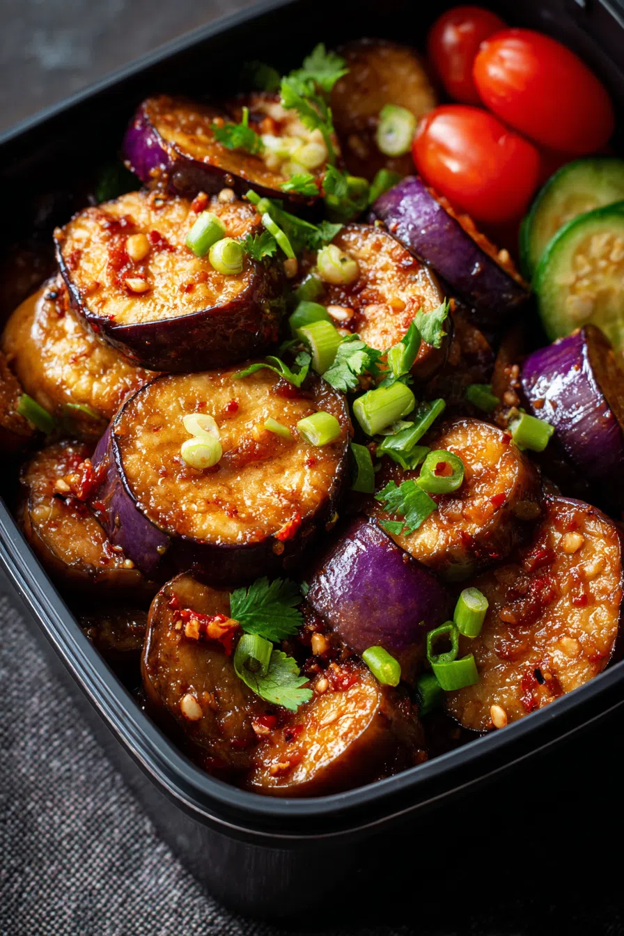Eggplant Stir Fry Meal Prep