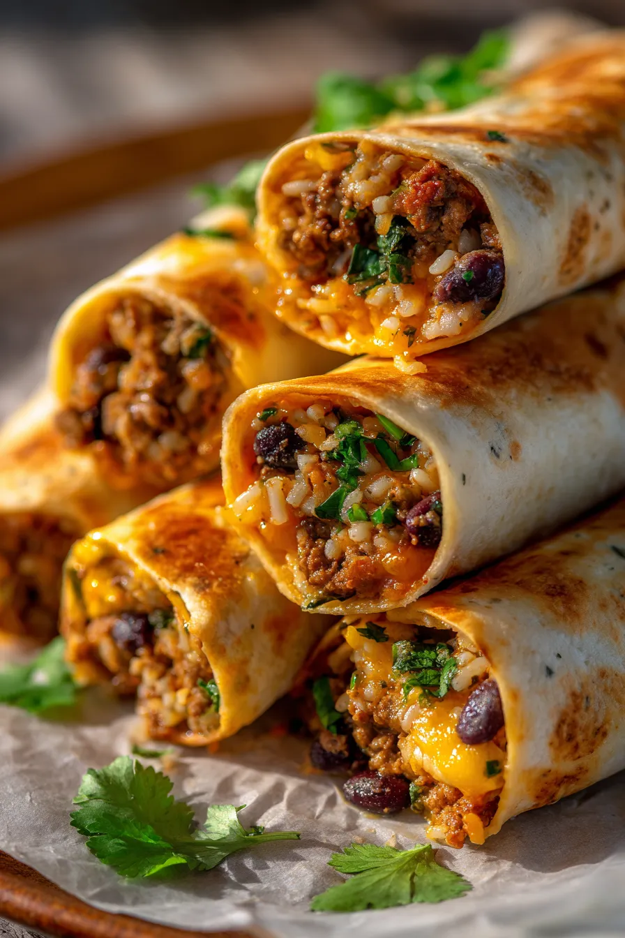 Freezer-Friendly Beef Burritos | Easy Make-Ahead Dinner