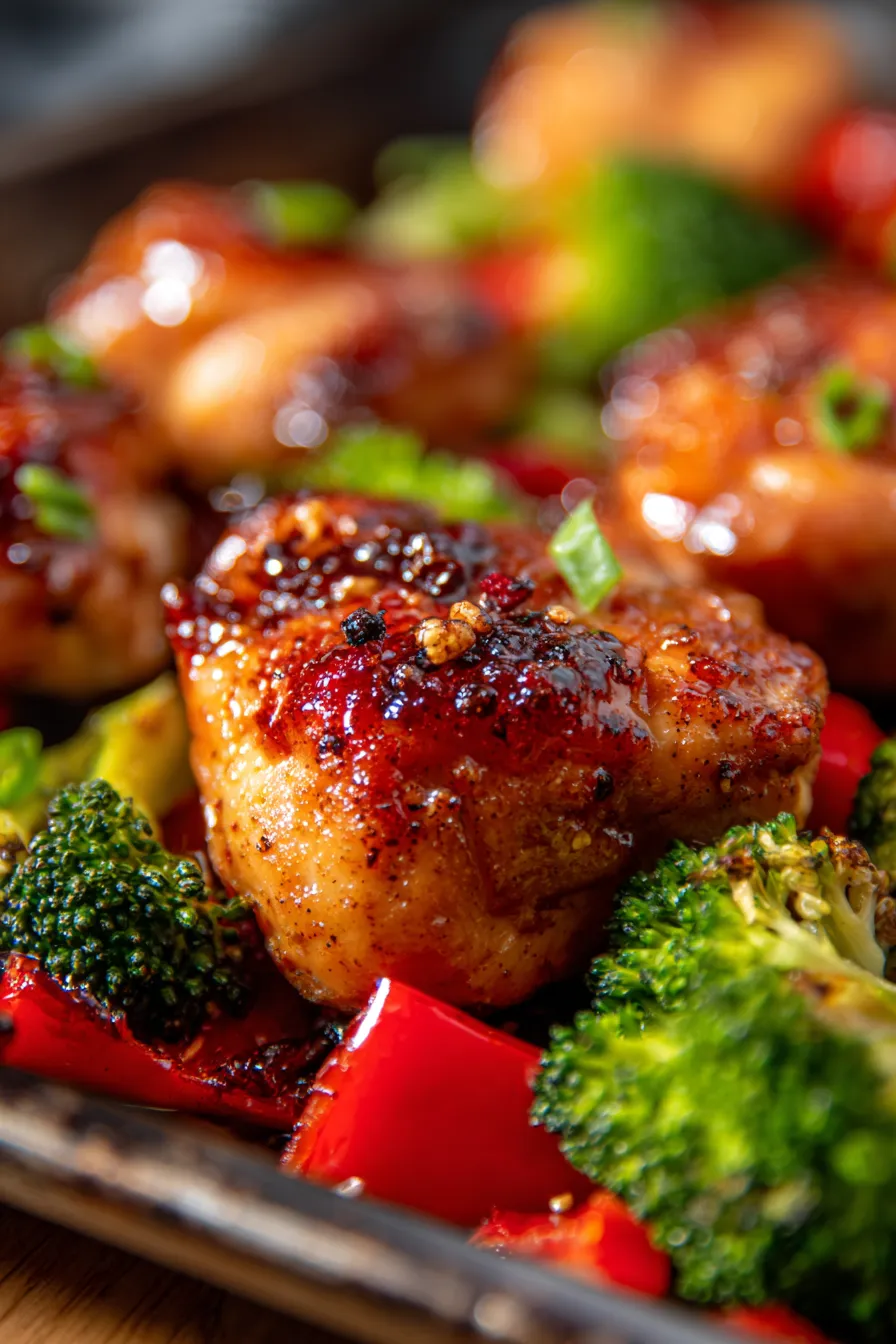 Healthy Meal Prep - Sheet Pan Chicken - portions - meal prep containers