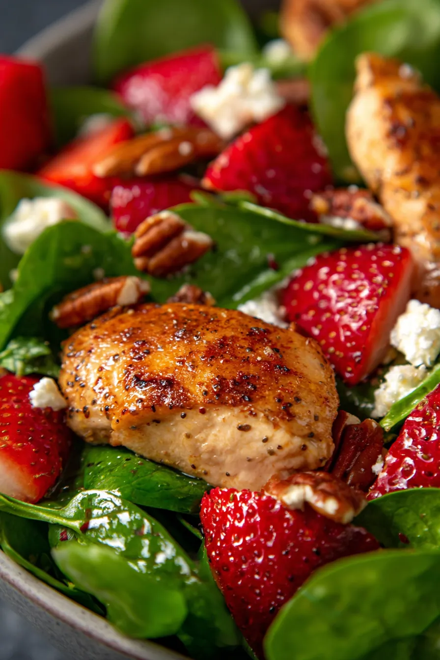 Healthy Protein Dinner overhead fresh ingredients