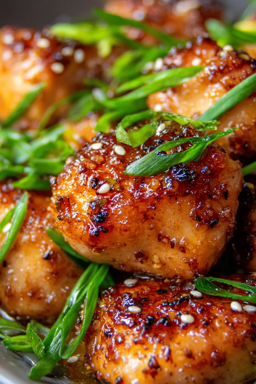 Honey Garlic Chicken | Better Than Takeout Dinner-ingredients-prep-garlic-ginger
