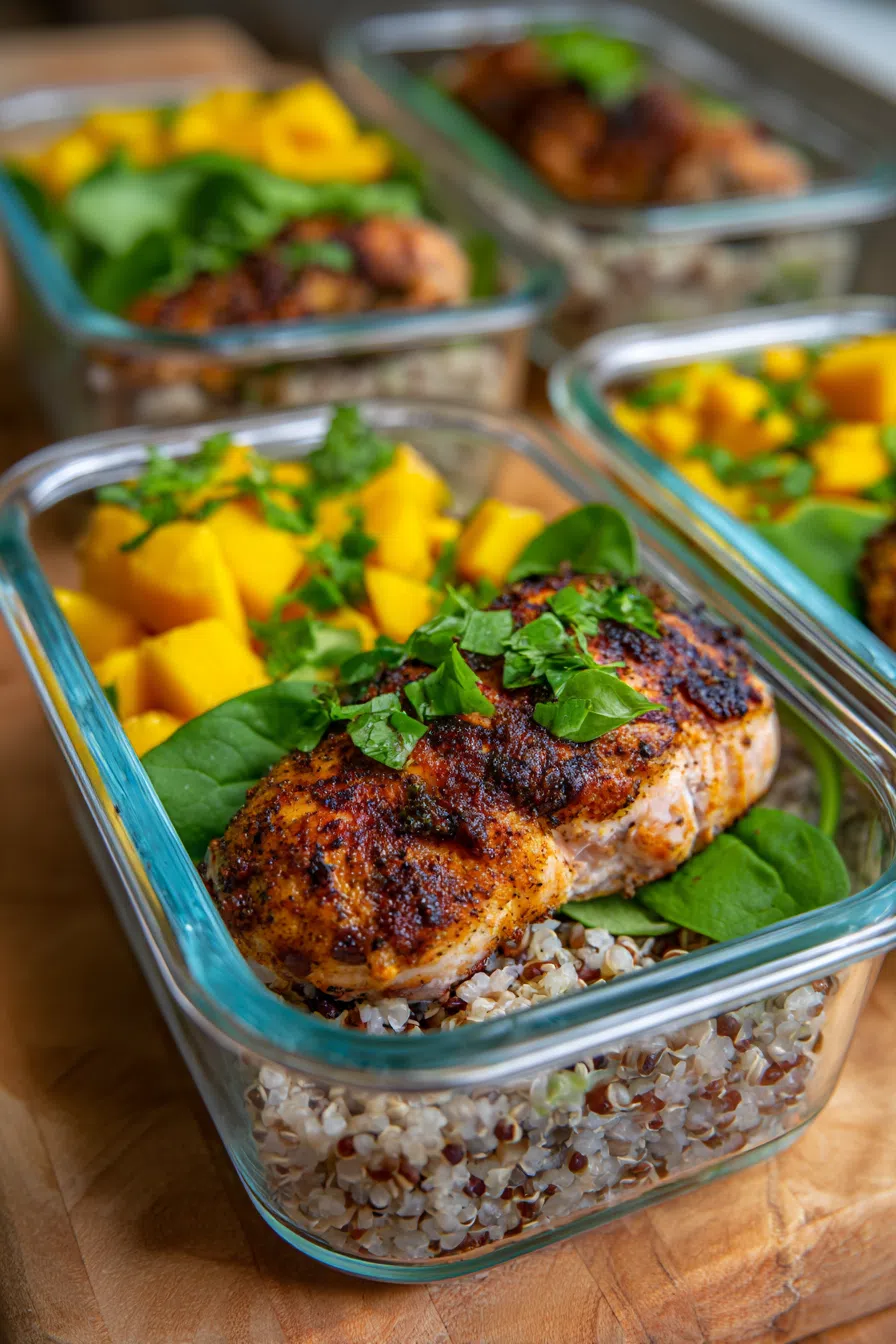 Mango Lime Chicken Meal Prep