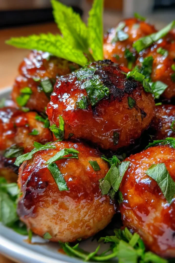 Rhubarb BBQ Meatballs: Easy Comfort Food Dinner