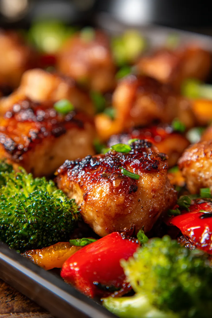 Sheet Pan Honey Garlic Chicken: Easy Meal Prep for Healthy Weeknights