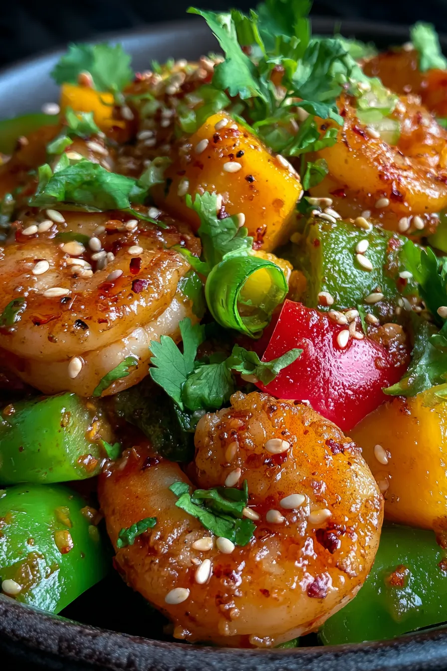 shrimp-and-mango-stir-fry-sizzling-pan