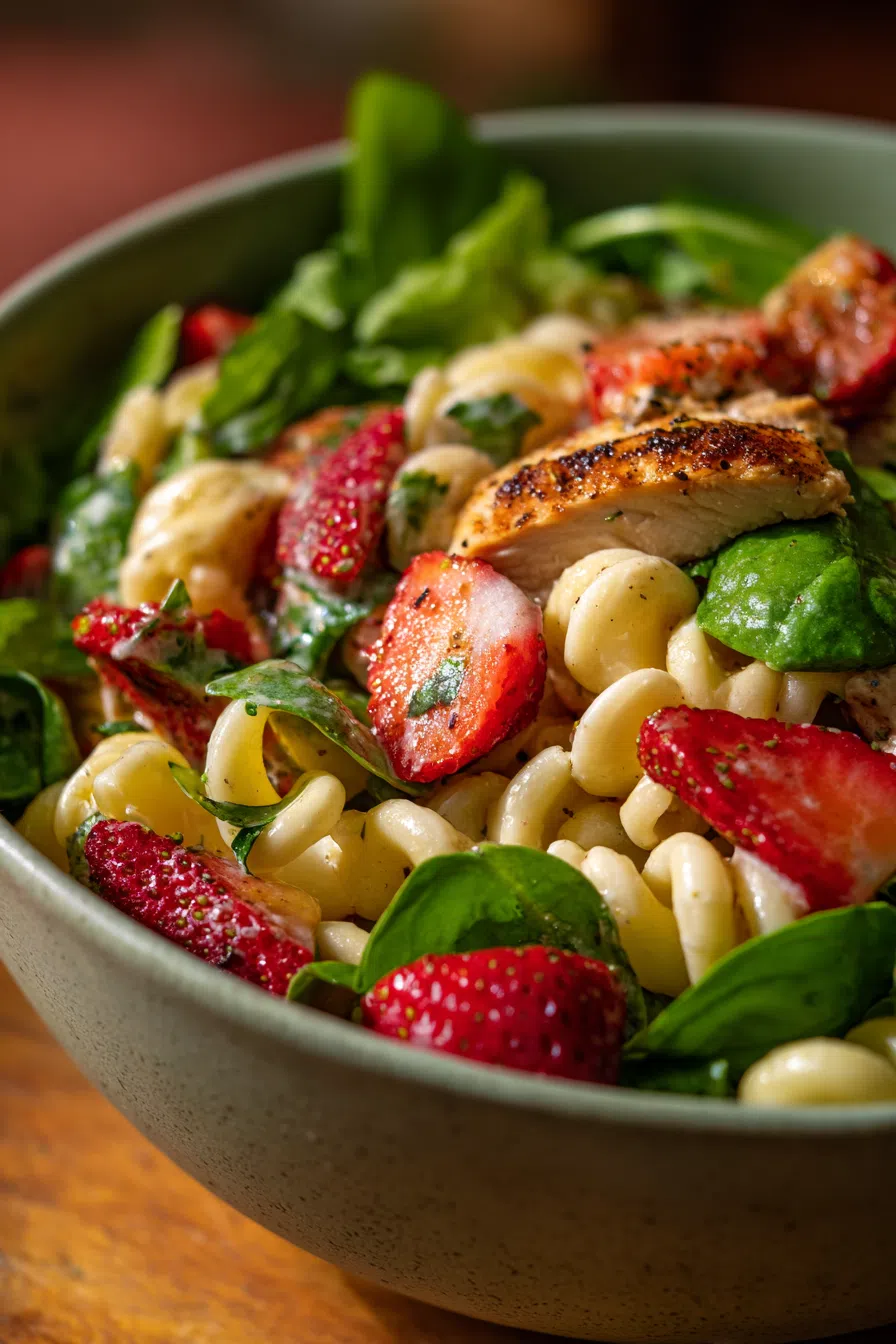 Strawberry Chicken Pasta