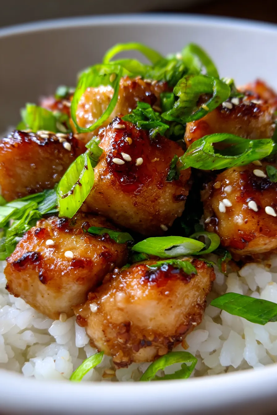 Teriyaki Chicken | Easy Takeout Style Dinner-table setting