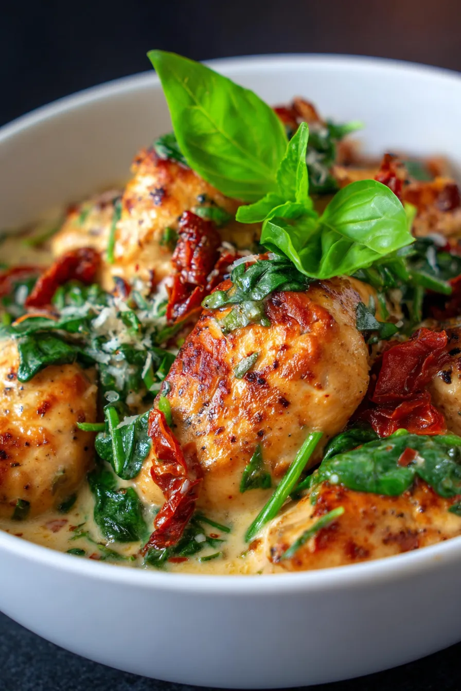 Creamy Tuscan Garlic Chicken: Easy Weeknight Dinner Idea