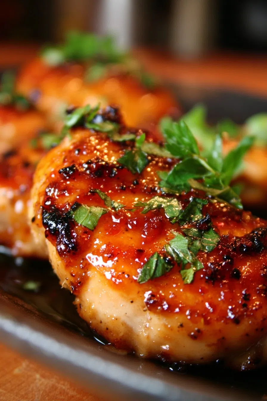 Apricot Glazed Chicken