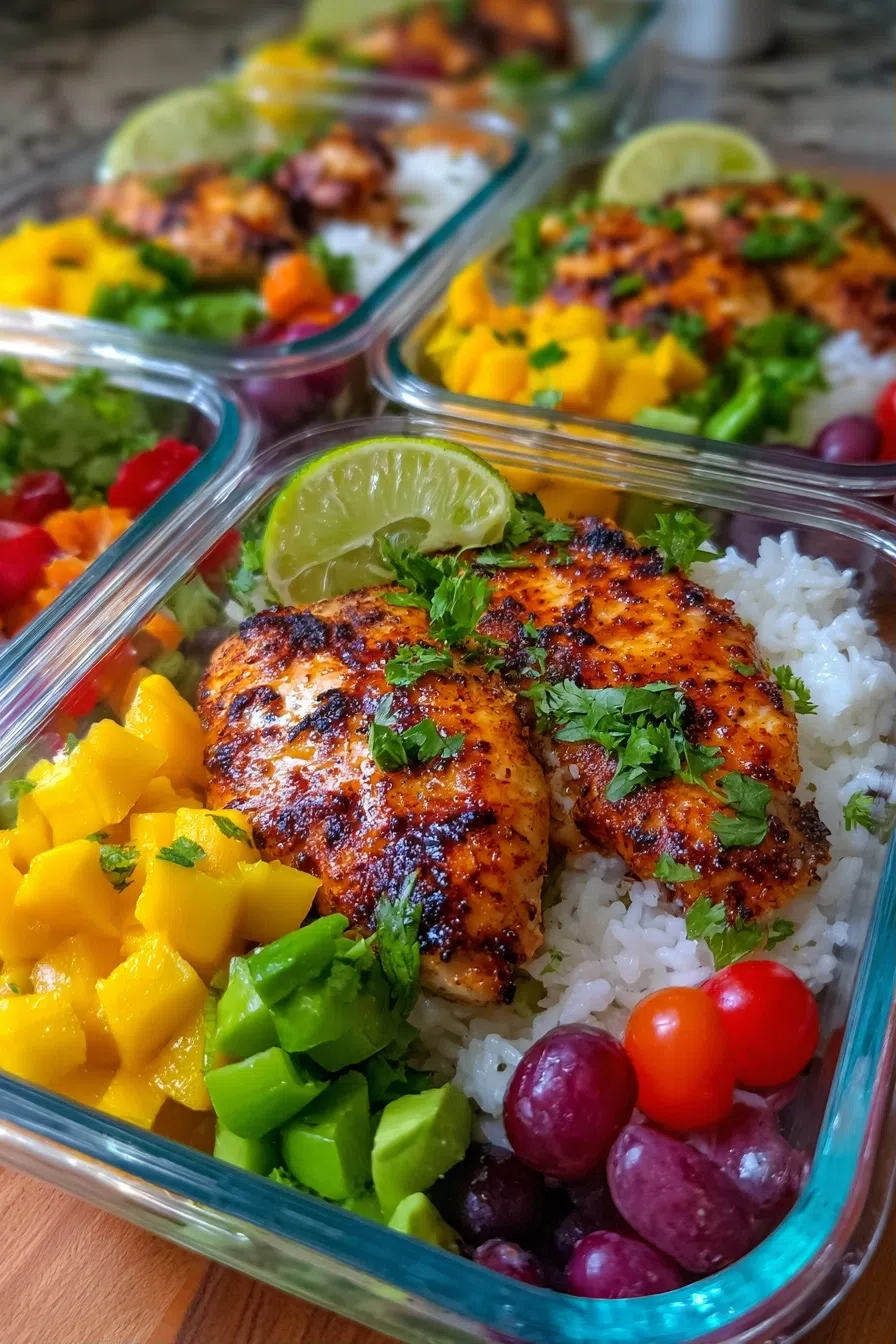 Mango Chicken Meal Prep