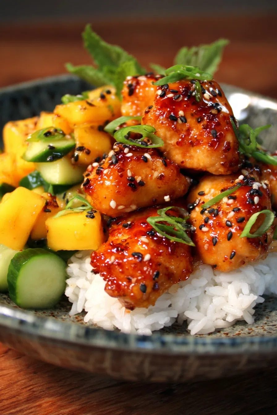Mango Sesame Chicken