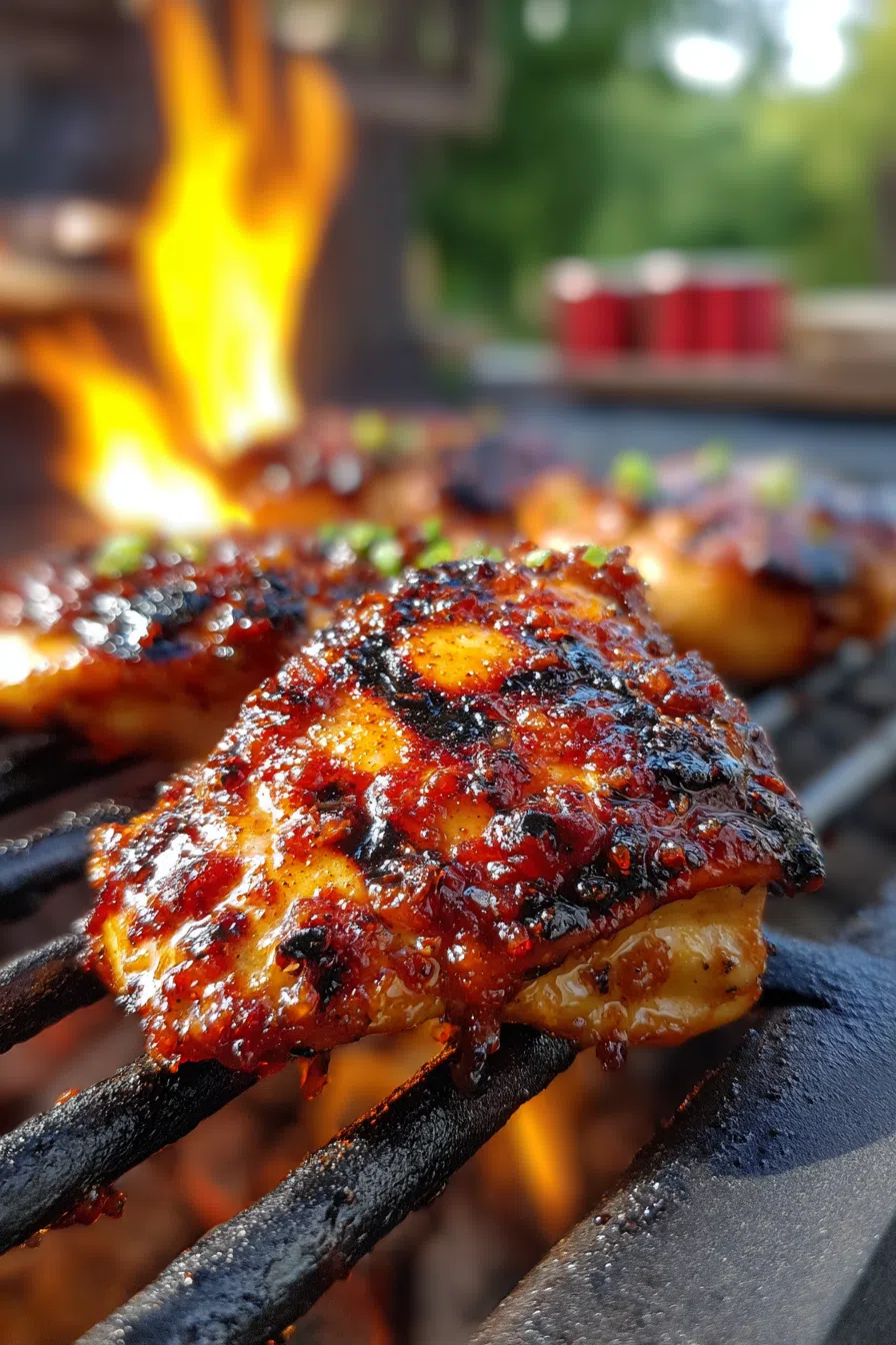 Rhubarb BBQ Chicken