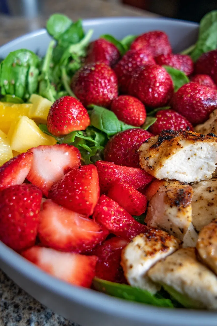 Strawberry Chicken Protein