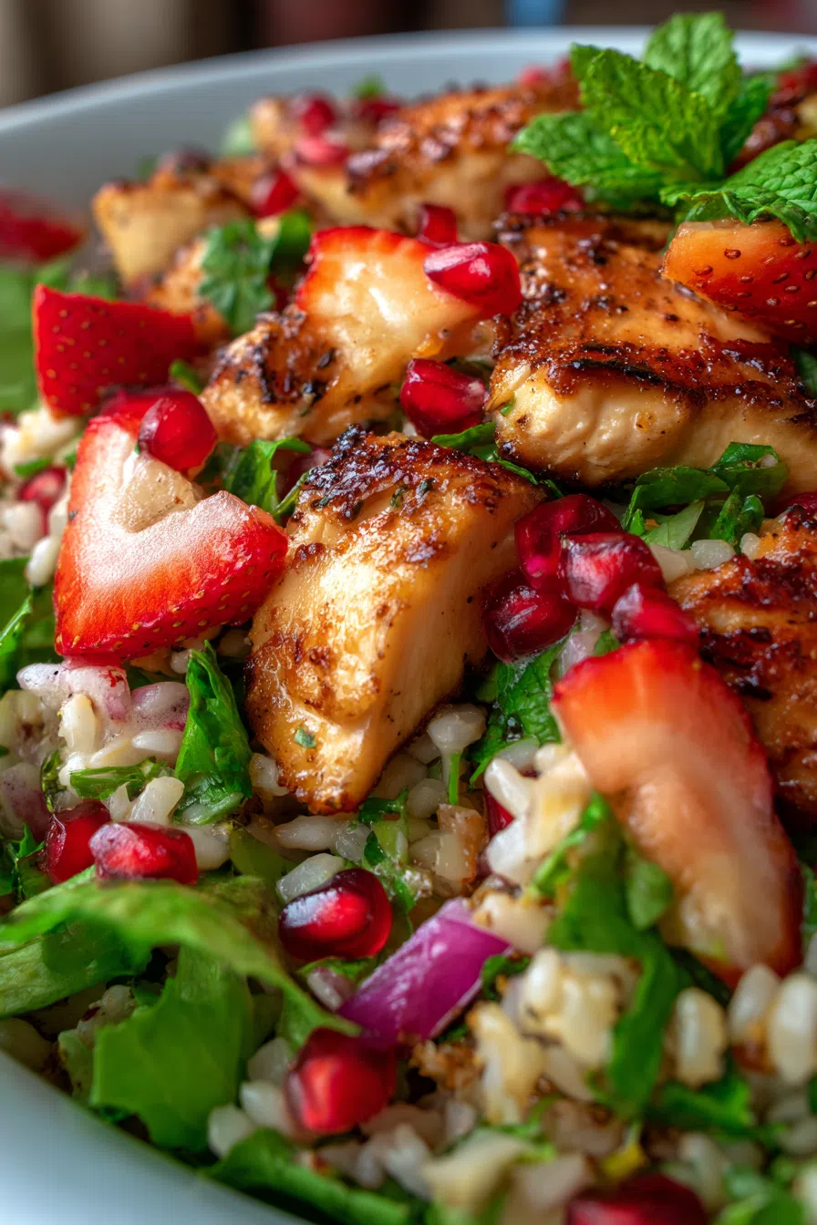 Strawberry Chicken Salad