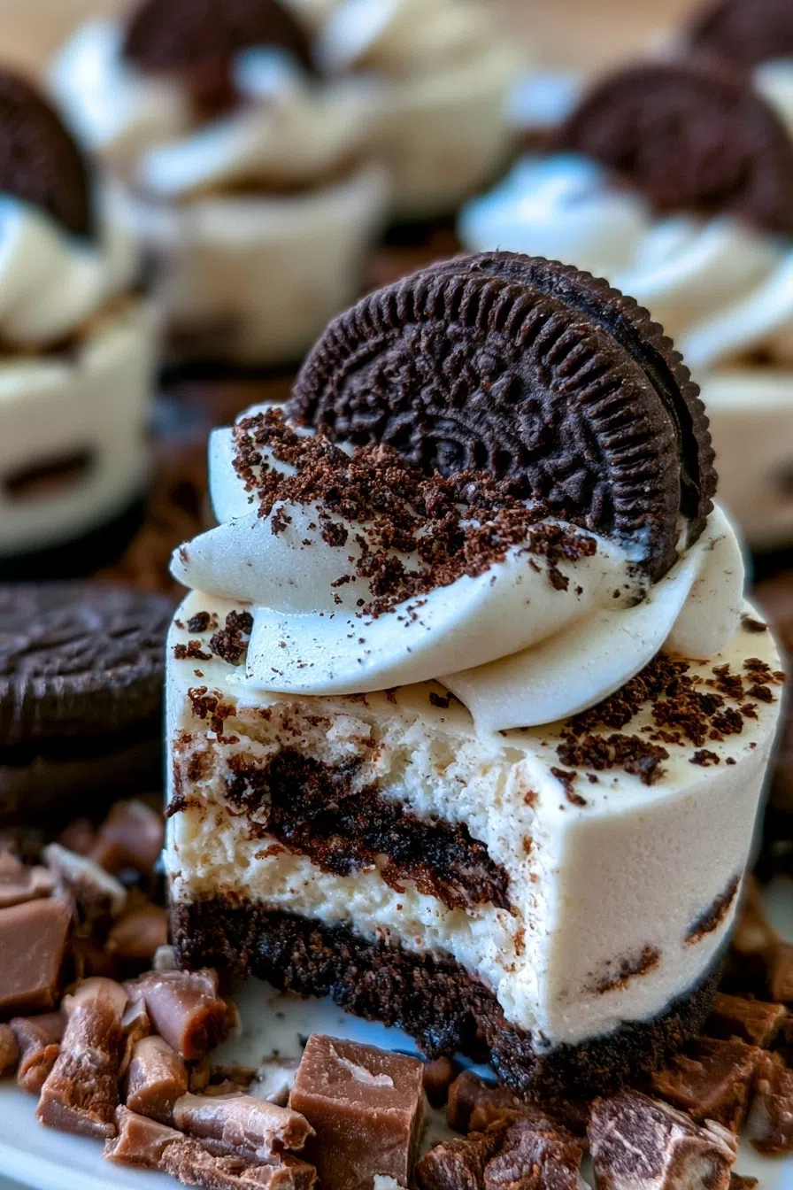 Mini Oreo Cheesecake Bites