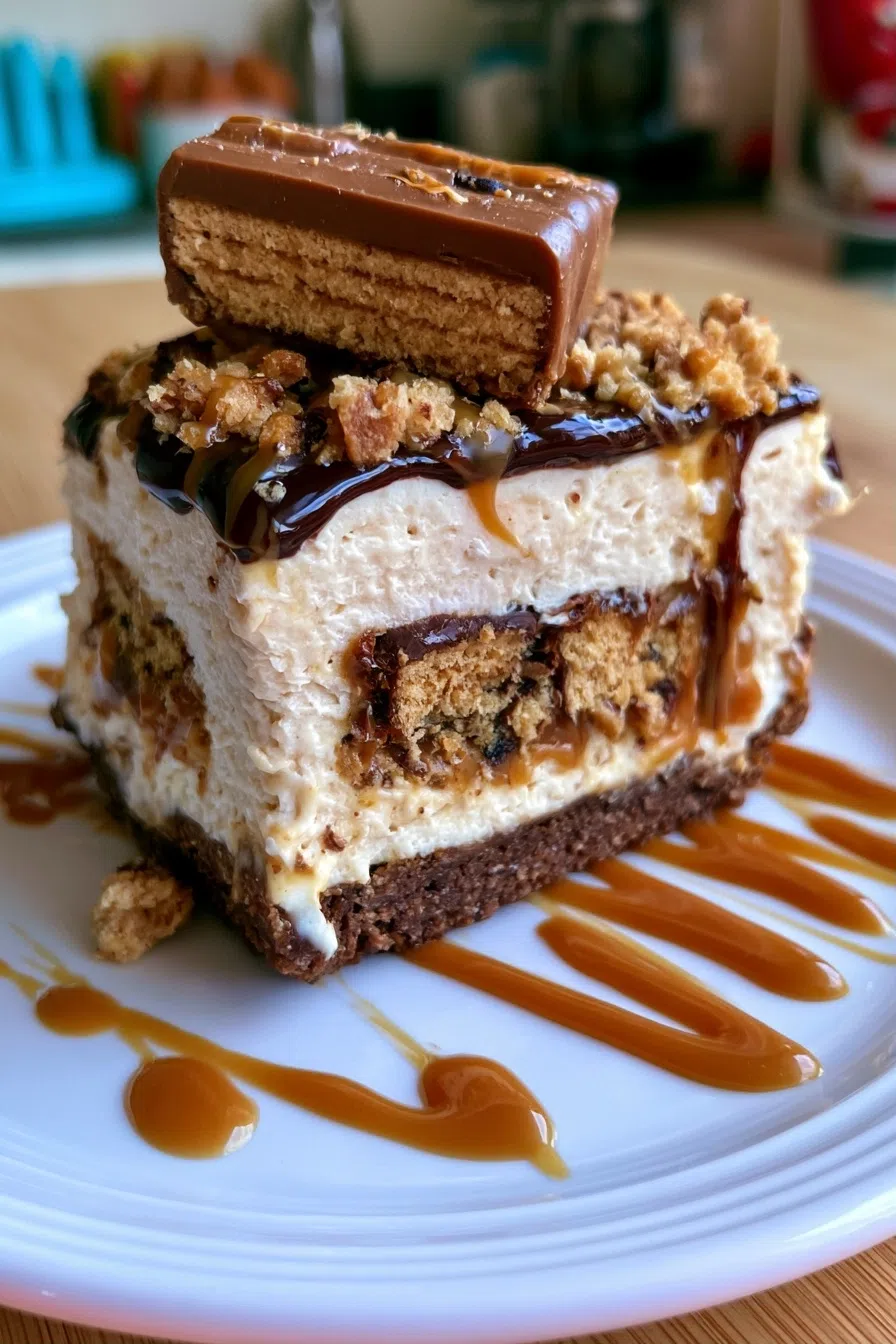 No-Bake Twix Delight